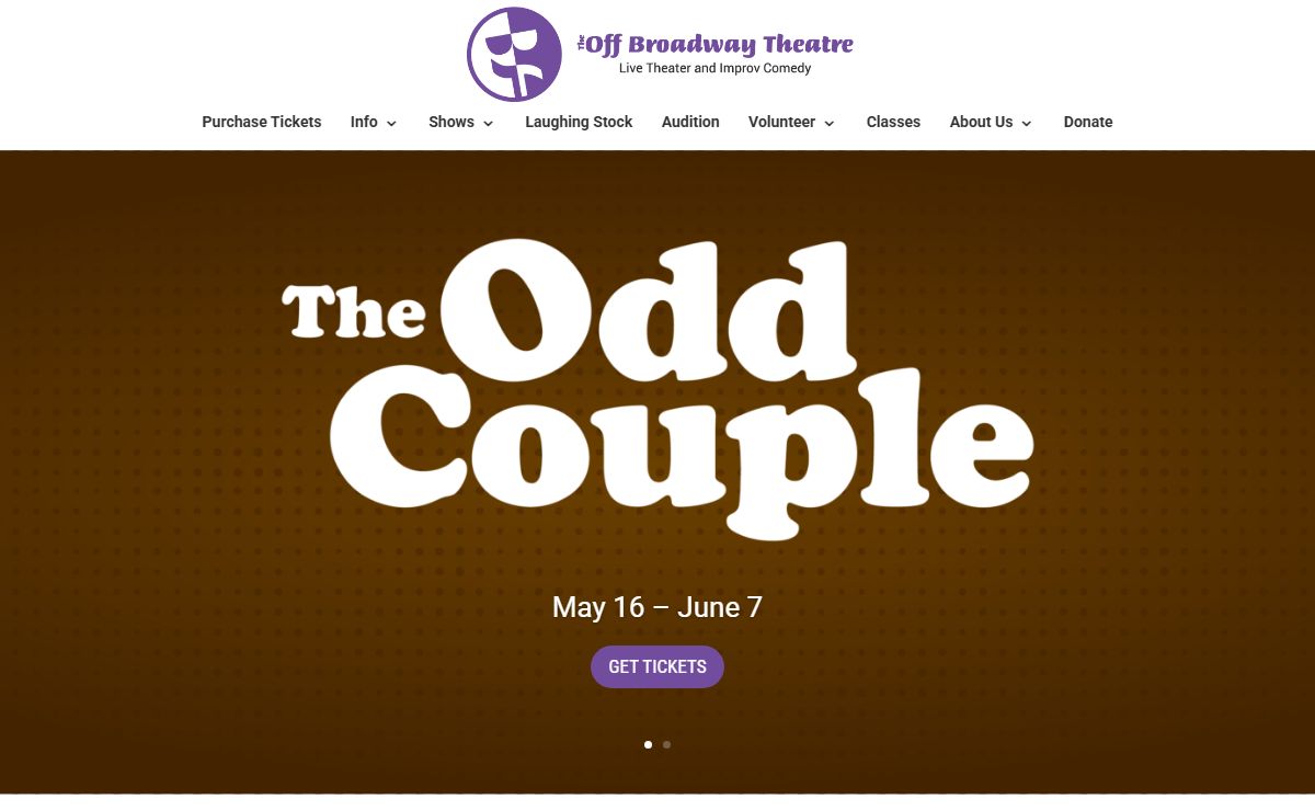 The Off Broadway Theatre – Live Theater and Improv Comedy