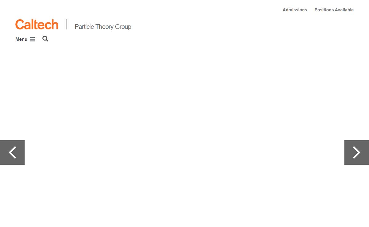 Particle Theory Group
