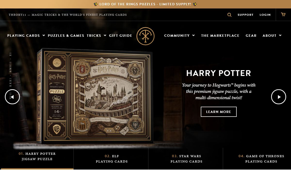 Playing Cards Store & Online Magic Tricks Shop | theory11