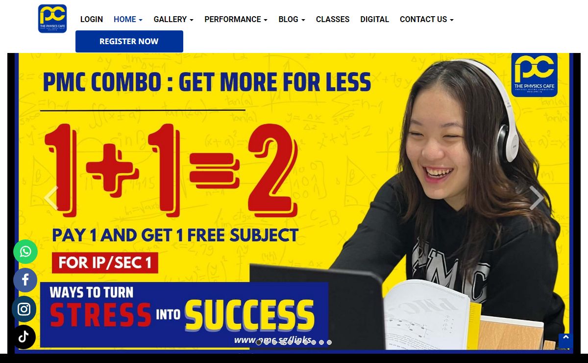 Most Popular and Reviewed Physics Tuition Centre in Singapore With Over 3,000 Reviews| The Physics Cafe