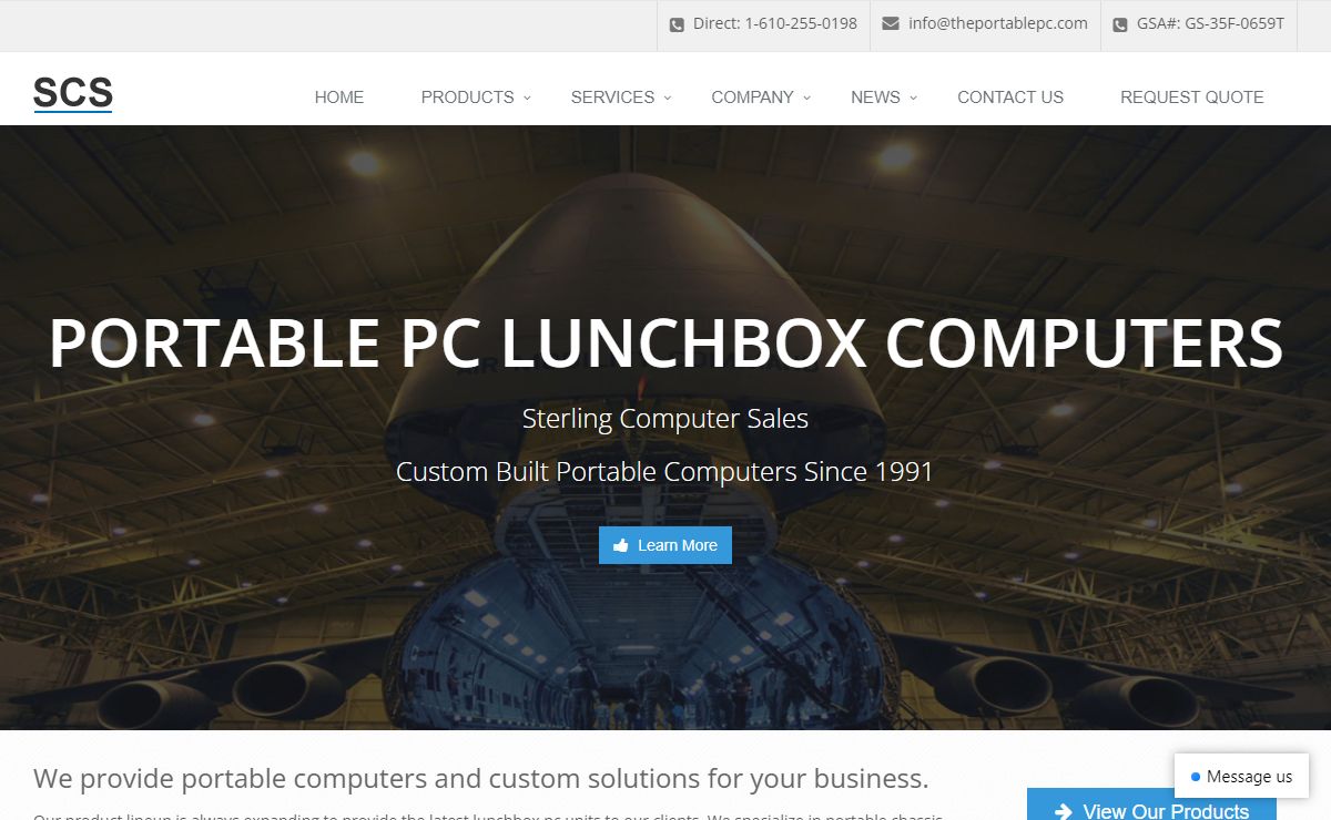Portable Computer, Portable PC, SCS Inc.