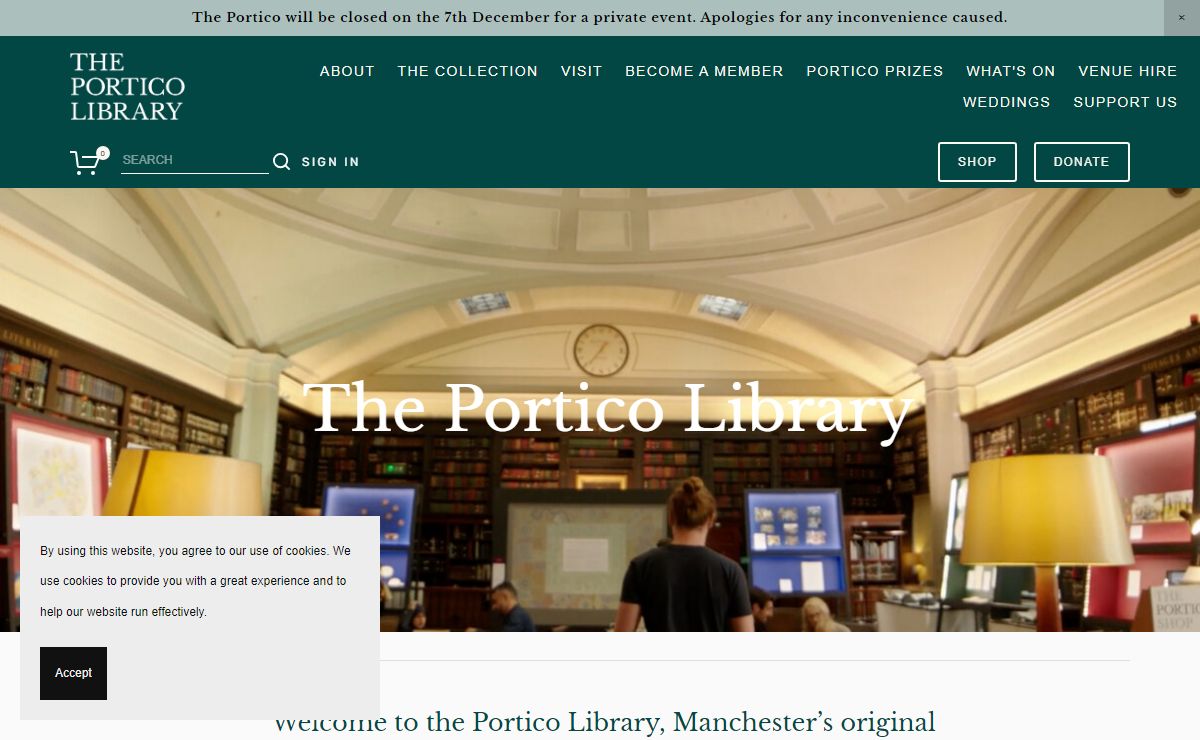 The Portico Library