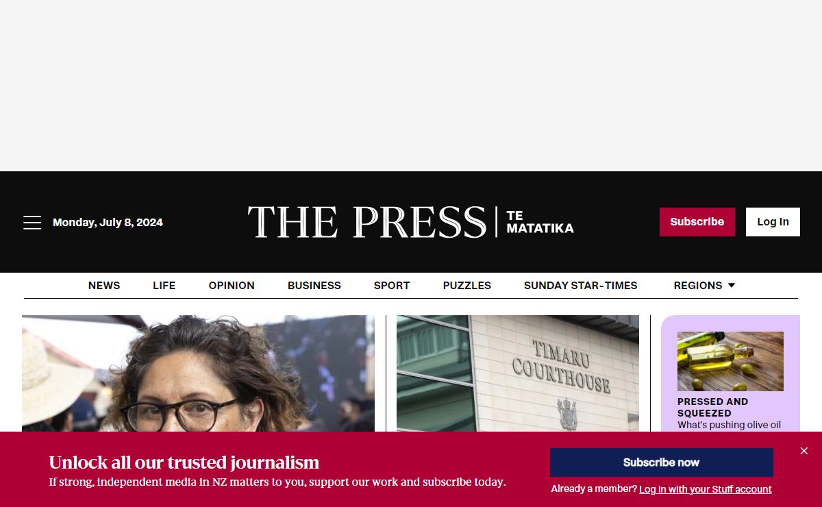 The Press: Christchurch and Canterbury news | Stuff Ltd
