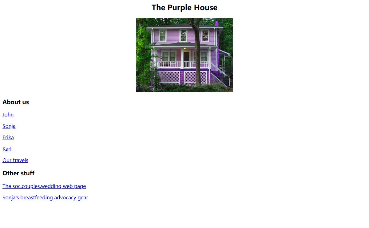 The Purple House