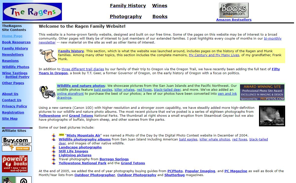 TheRagens Home Page