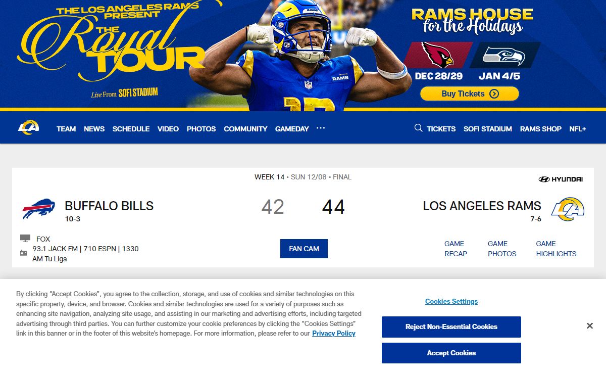 Los Angeles Rams Home | Los Angeles Rams - therams.com