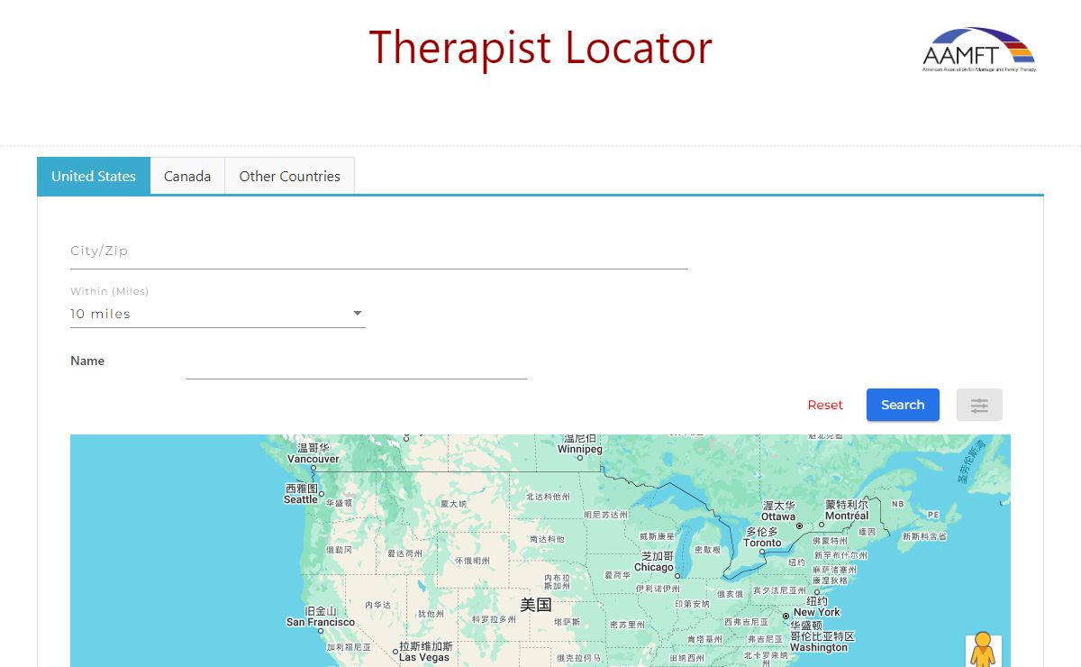 Find A Therapist - United States