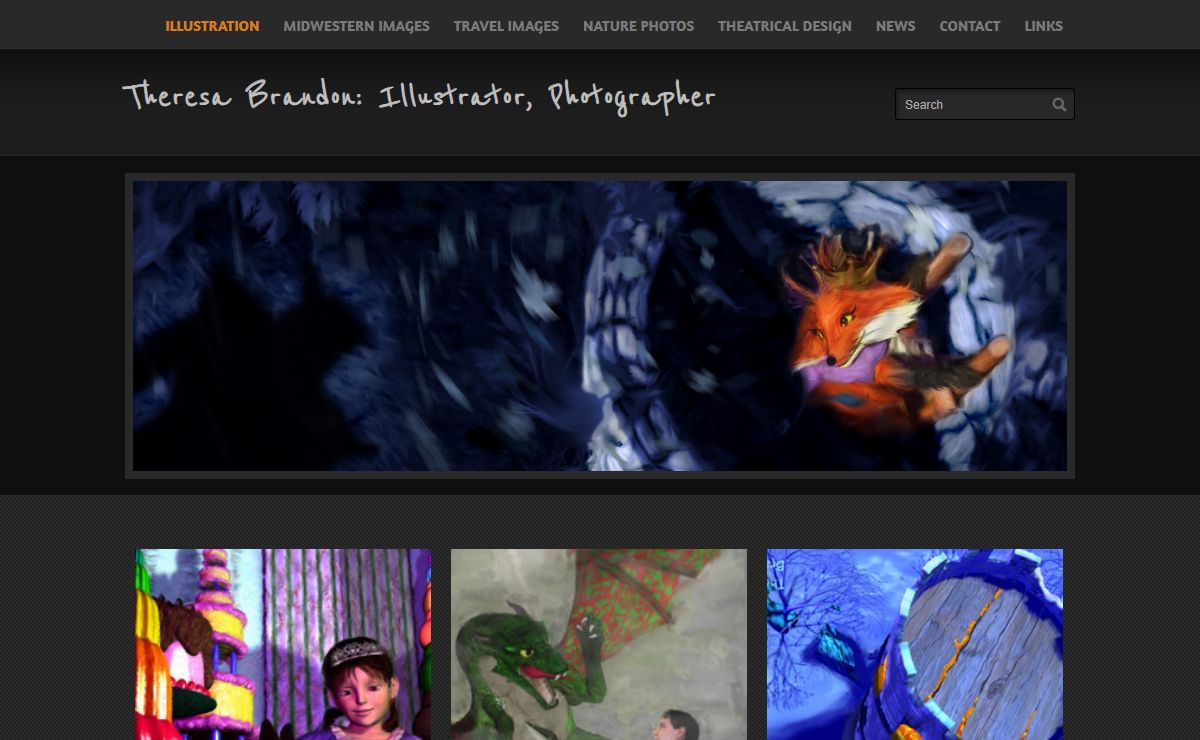 Theresa Brandon: Illustrator, Photographer - Theresa Brandon Illustration, Photography, Theatrical Design