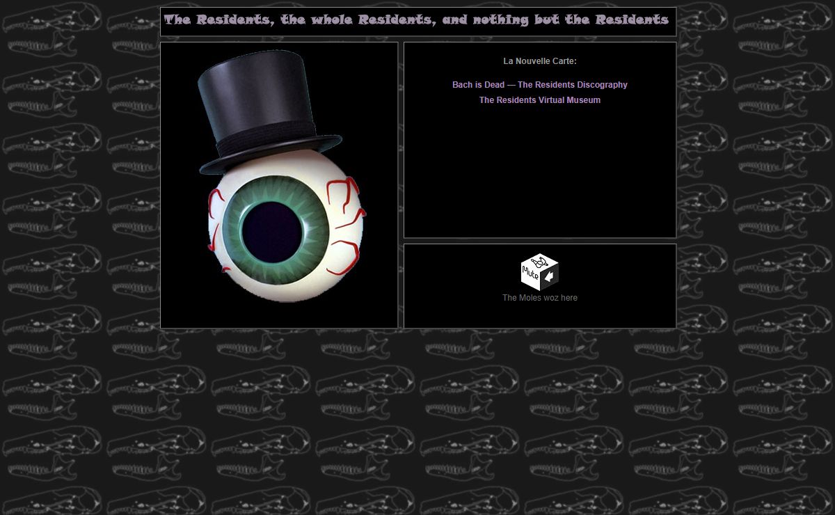 The Residents, the whole Residents, and nothing but The Residents