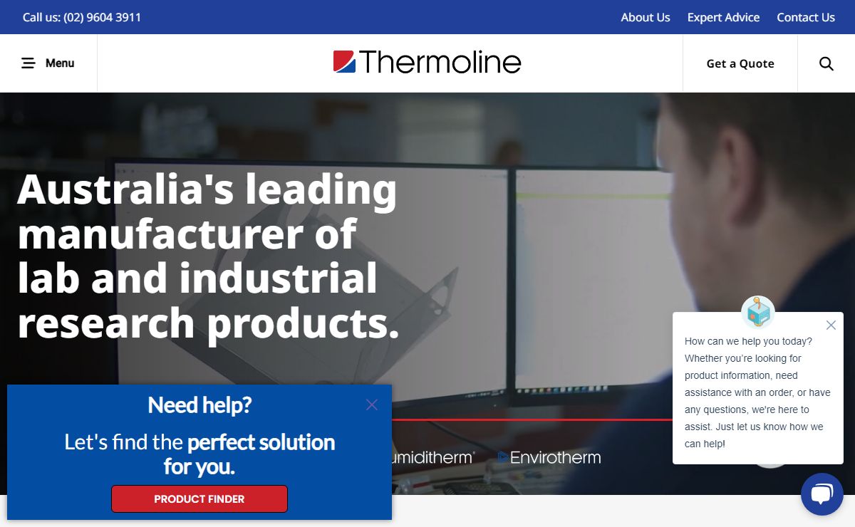 Laboratory & Scientific Instrument & Equipment Suppliers | Thermoline
