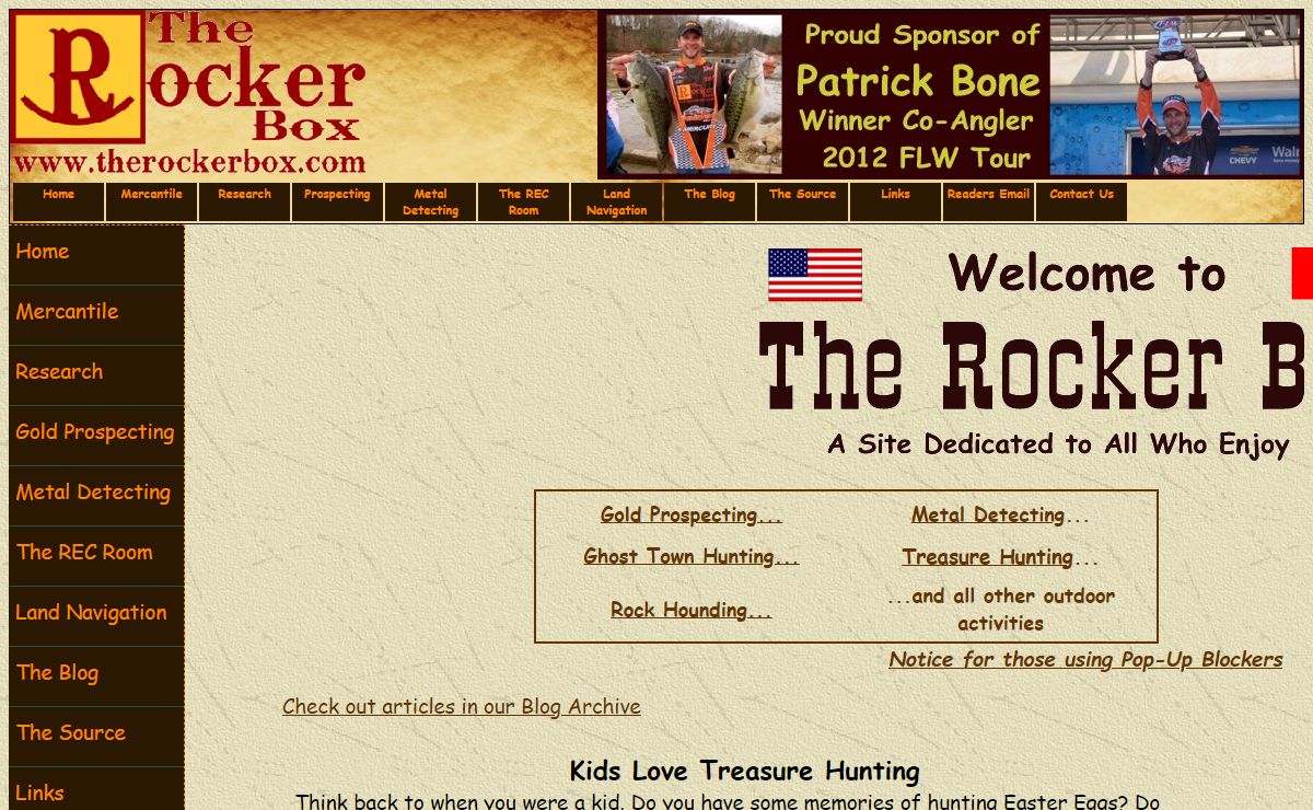 The Rocker Box - Ghost Towns and Lost Treasures | The Rocker Box
