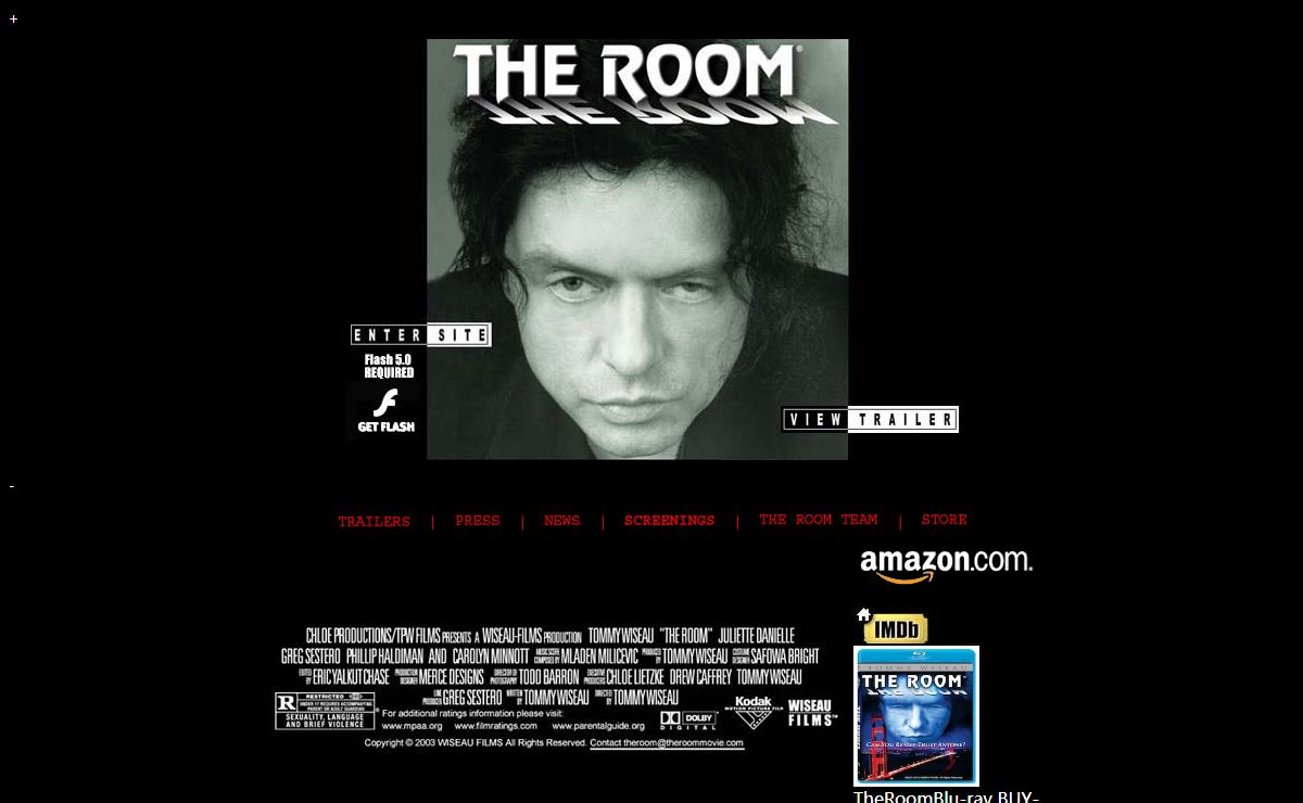 The Room - Official Movie Site, Video, Trailer, Preview, Download, Photos, Pictures, Film, Pic, Cast Bios, Image Gallery, Scenes
