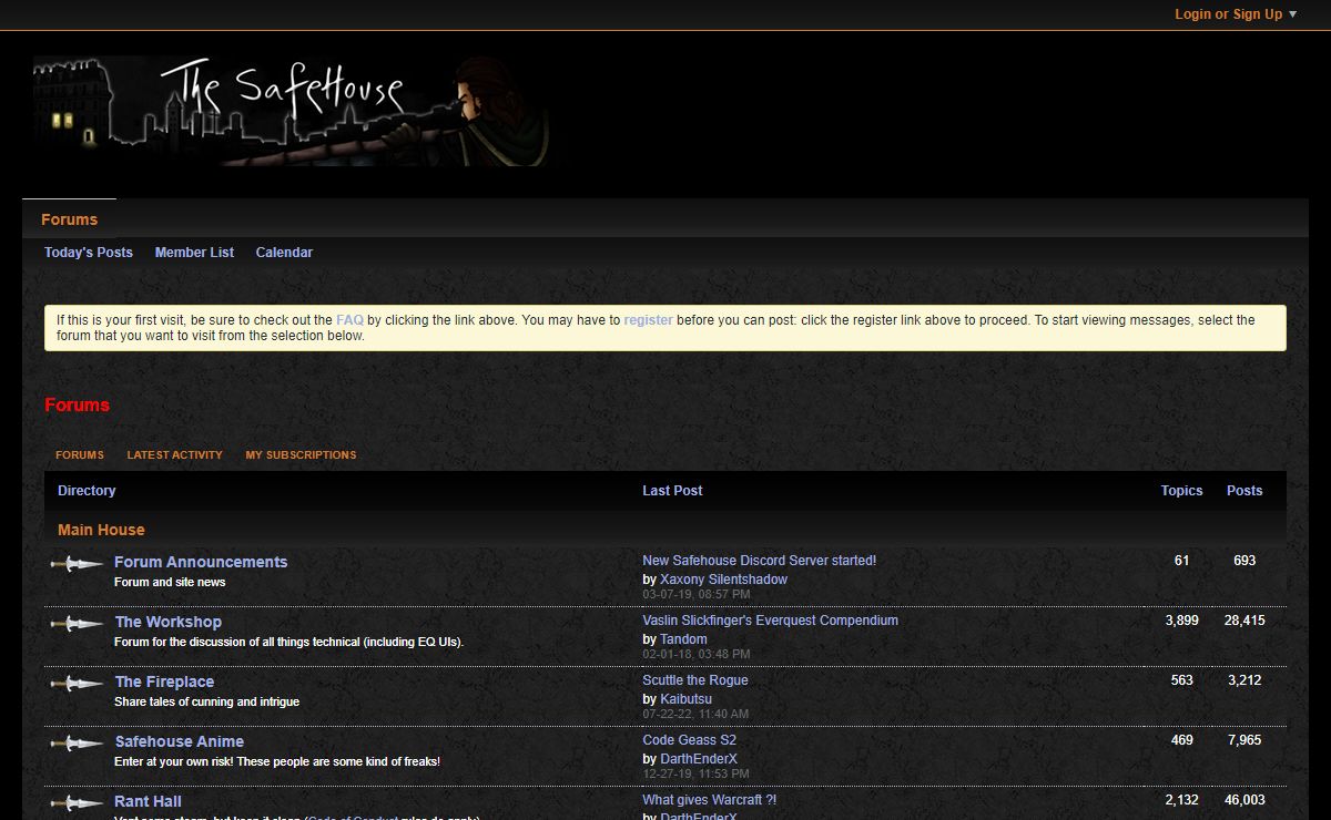 Forums - The Safehouse Forums