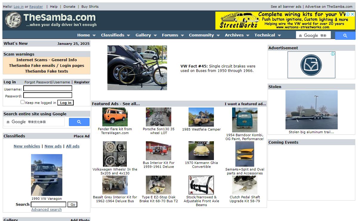 TheSamba.com :: Volkswagen Classifieds, photos, shows, forums, and information