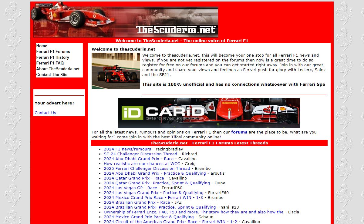 TheScuderia.net - Ferrari F1 - The Online Voice Of Ferrari F1