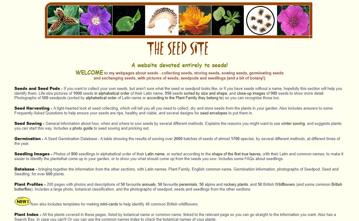 The Seed Site