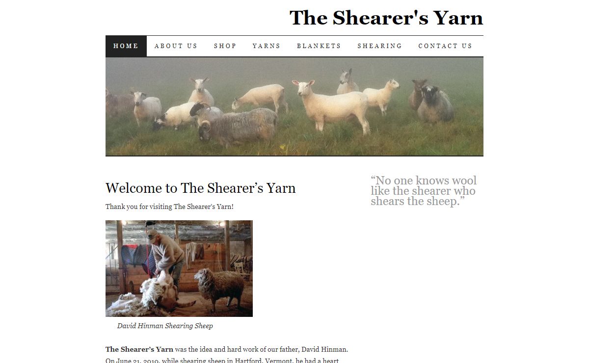 The Shearer's Yarn