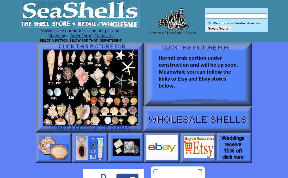 The Shell Store Online seashells