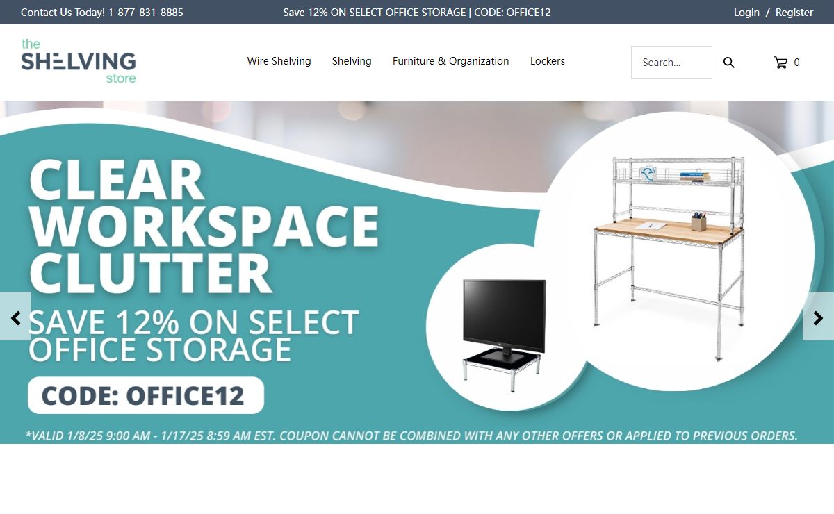 The Shelving Store | Shelving & Home Storage Solutions