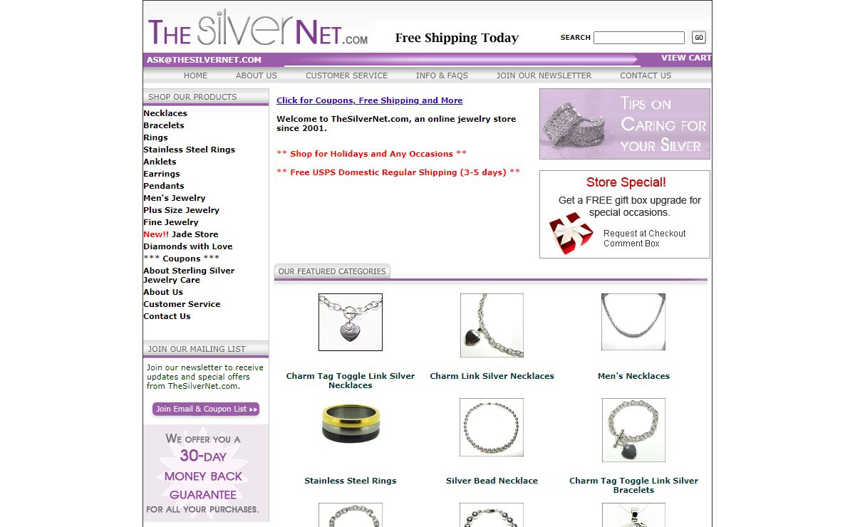 Silver Jewelry | Silver Necklace | Men's Necklace| Silver Rings | Sterling Silver Link Necklace | Rings | Silver Bead Necklace | Heart Jewelry | Anklet | Men's Jewelry