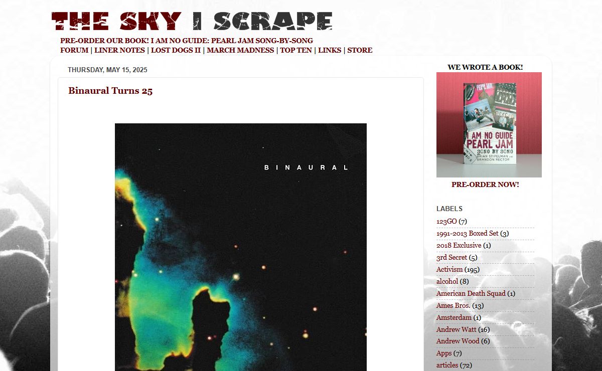 THE SKY I SCRAPE