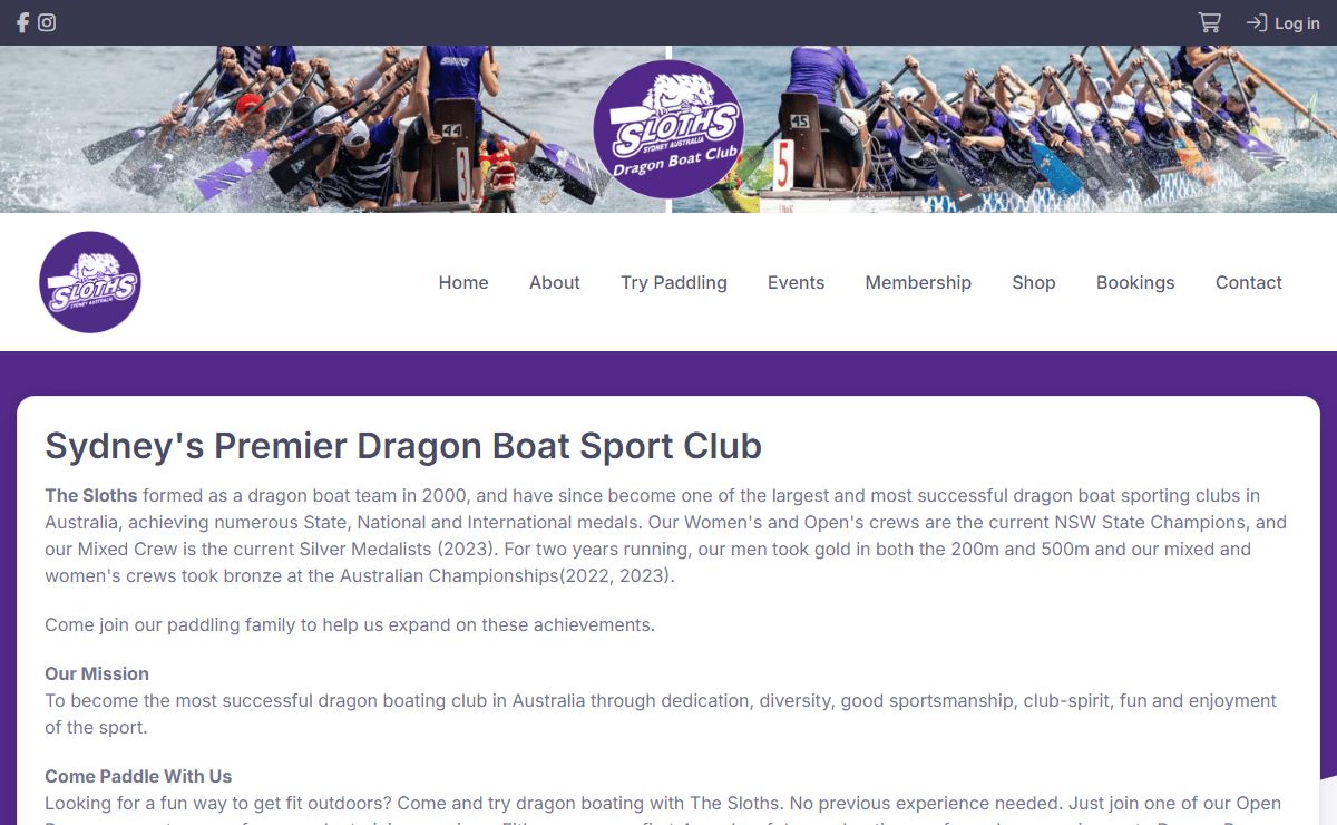 Home - The Sloths Dragon Boating Club