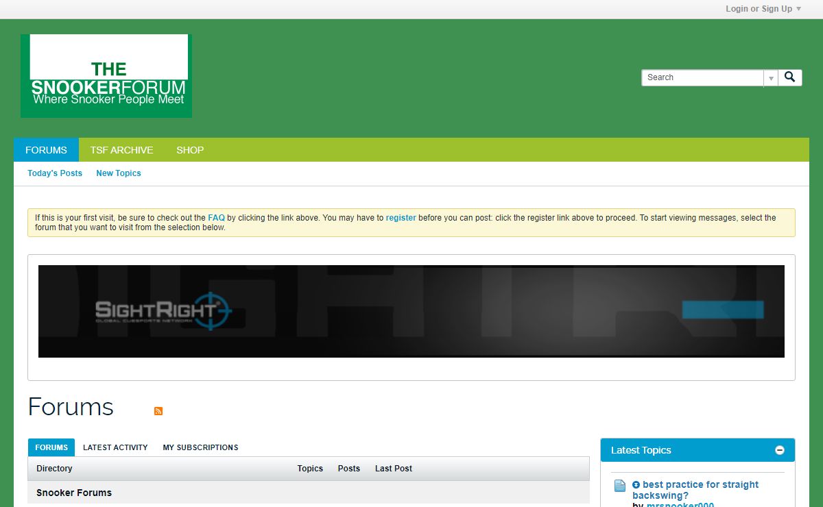 Forums - The Snooker Forum
