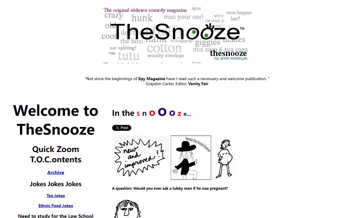 T H E S N O O Z E