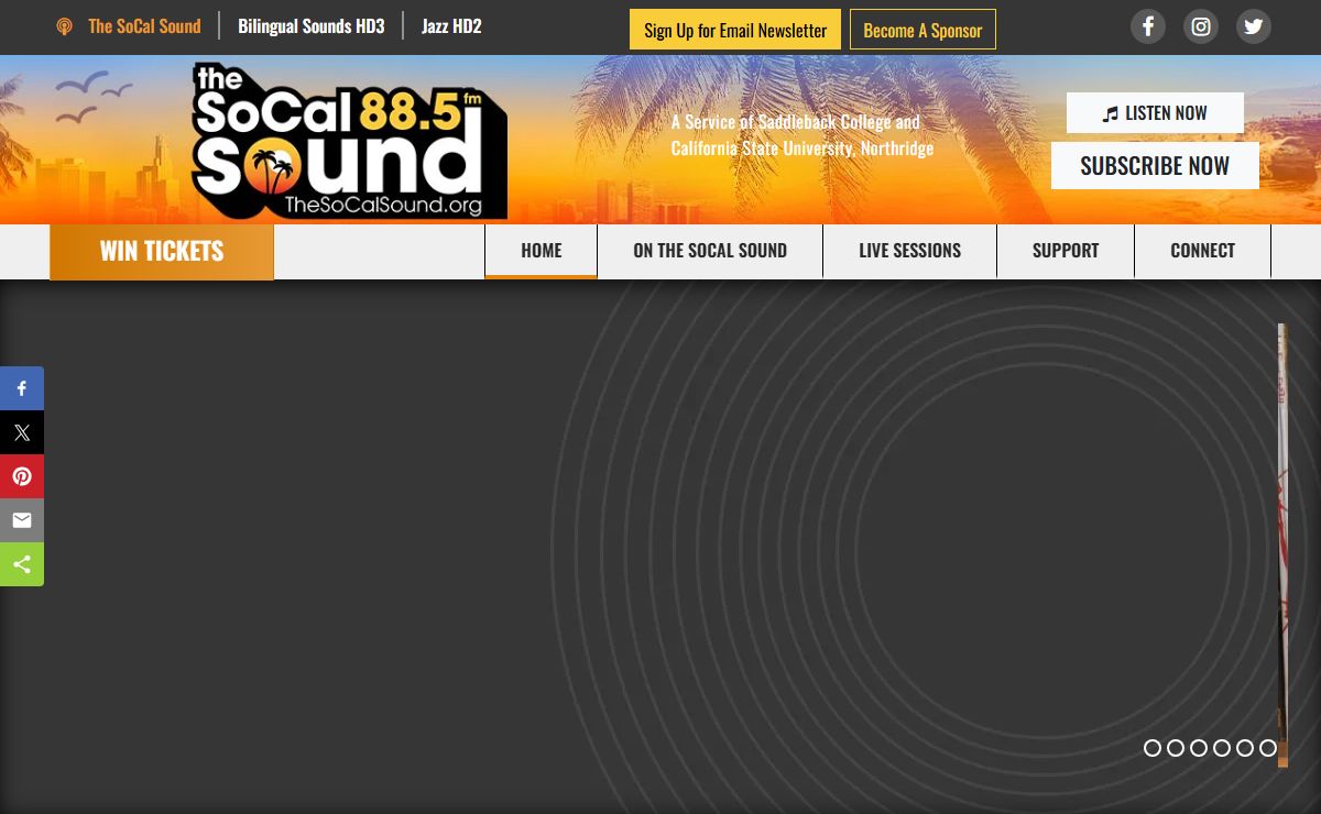 The SoCal Sound | Southern California Radio