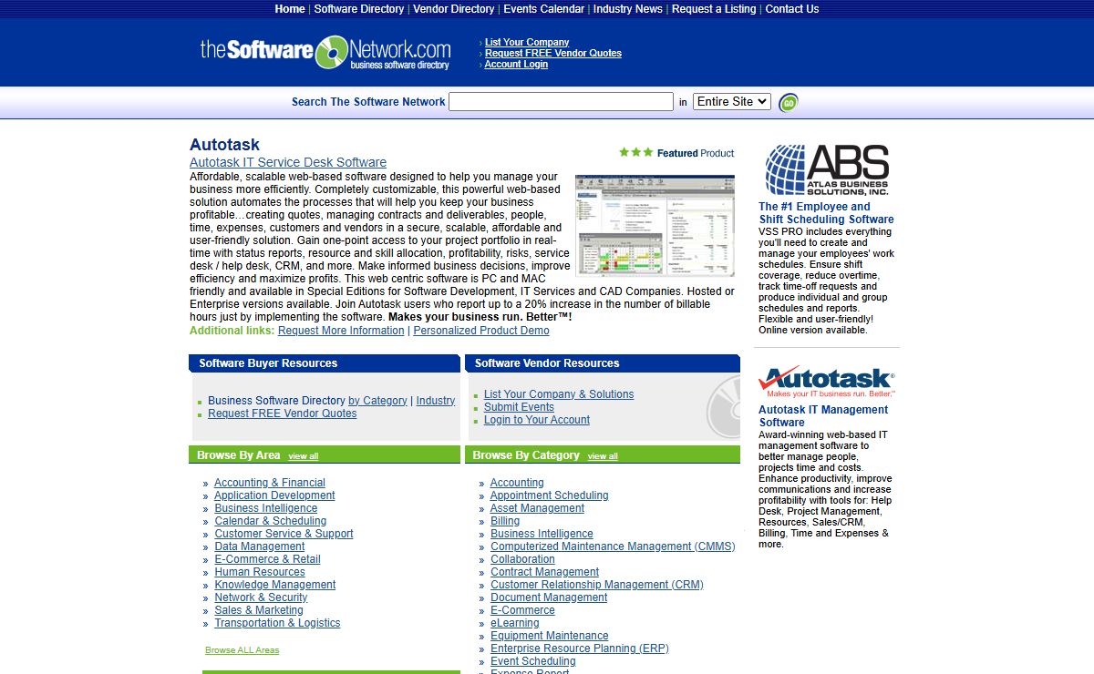 Business Software Directory - Find the Best Business Software at The Software Network