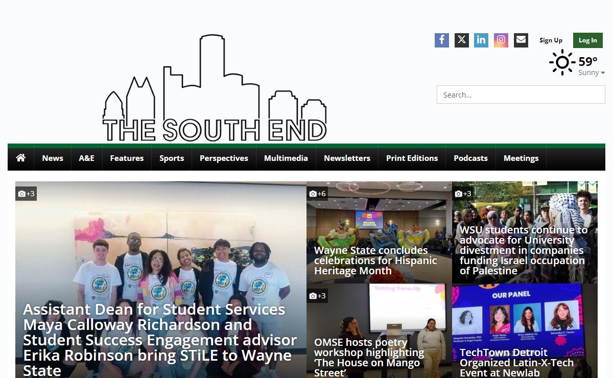 thesouthend.wayne.edu | Wayne State University's official student newspaper since 1967