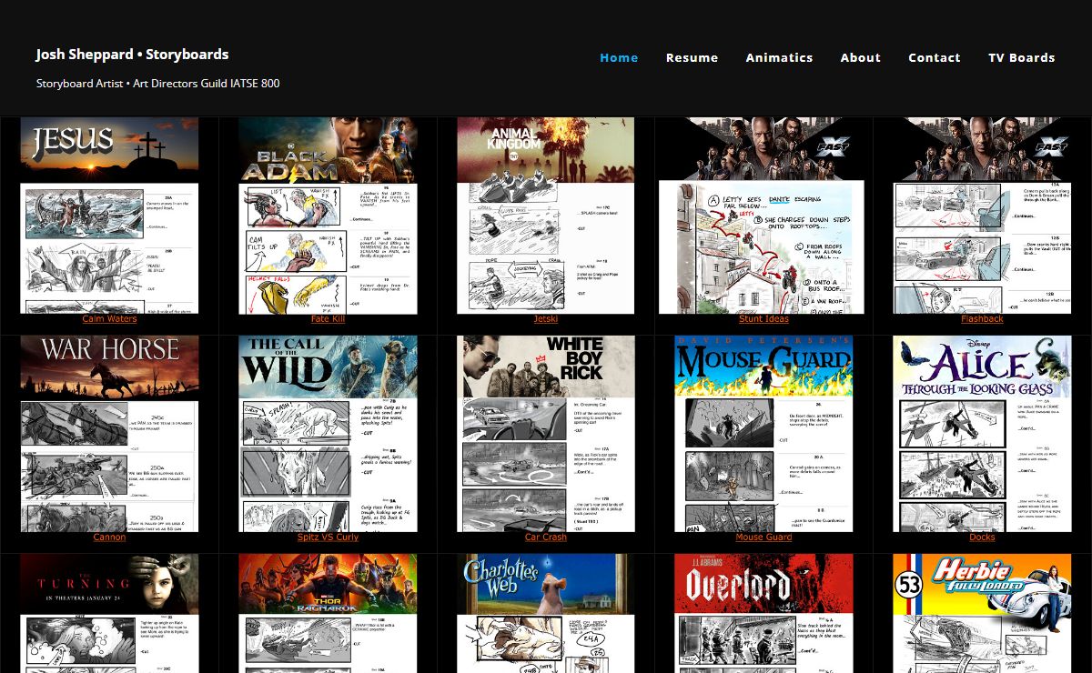 TheStoryBoardArtist.com