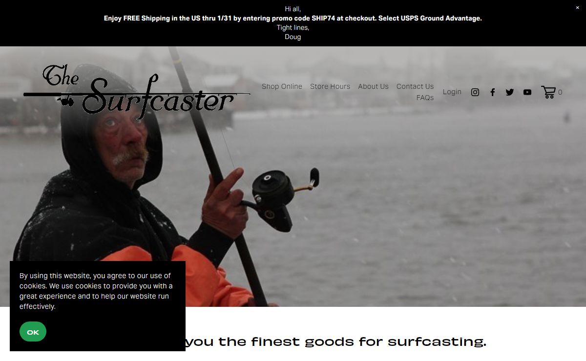 The Surfcaster - Superior Saltwater Gear Since 1973