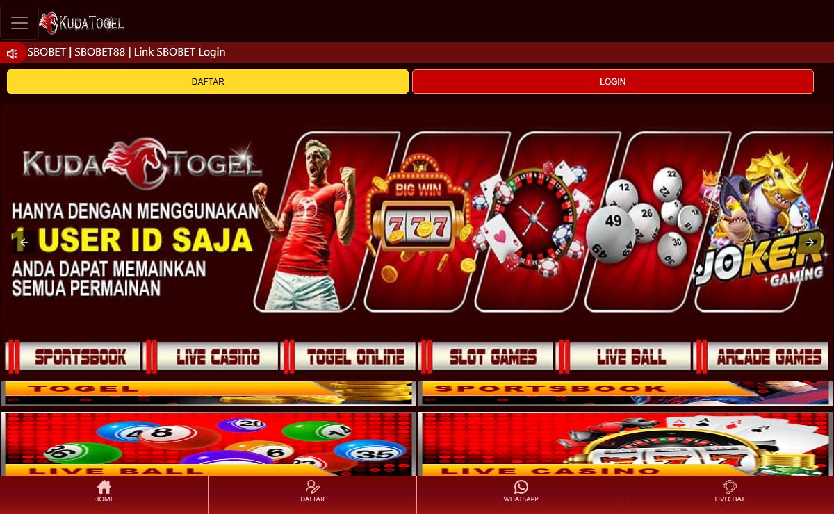 SBOBET: Situs Taruhan Judi Bola Online Resmi | Link Daftar & Login SBOBET88
