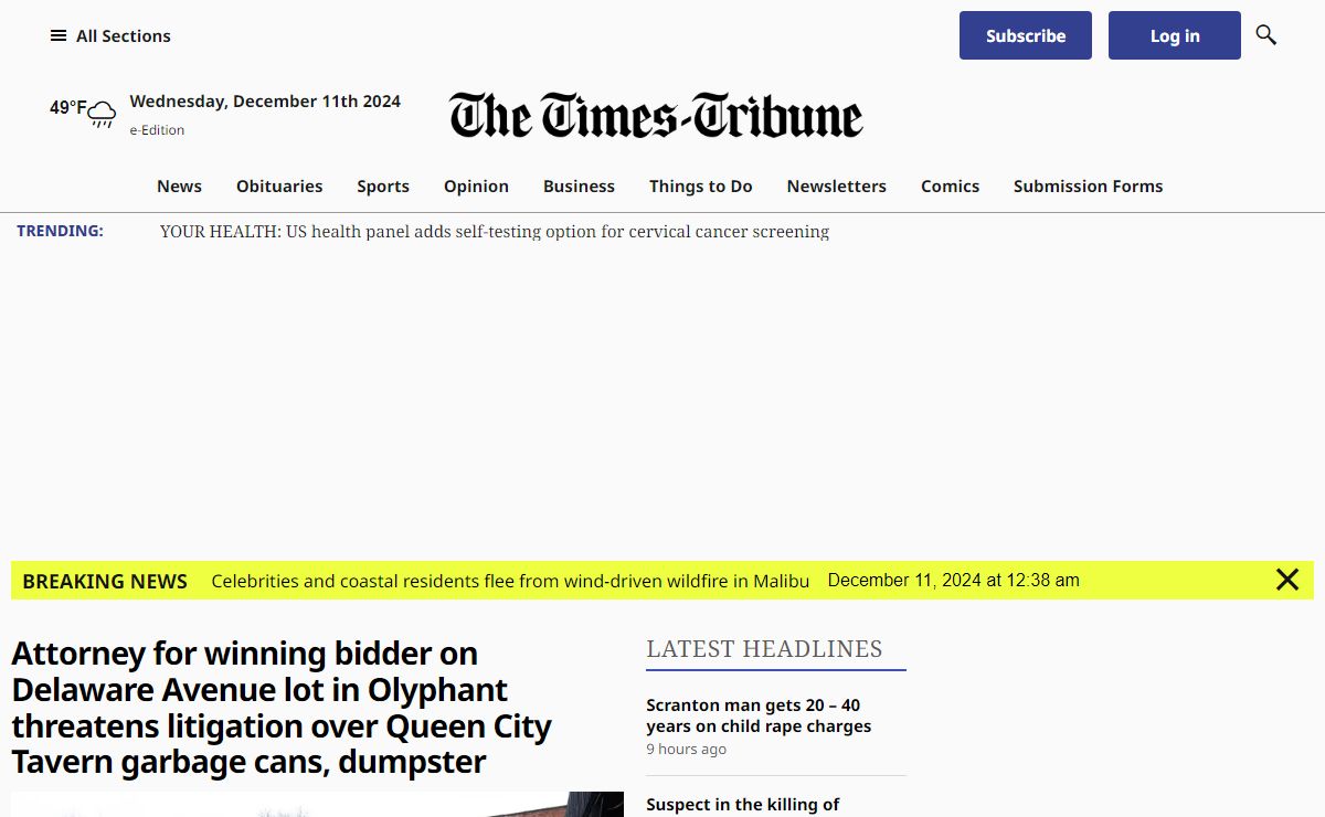 Scranton Times-Tribune