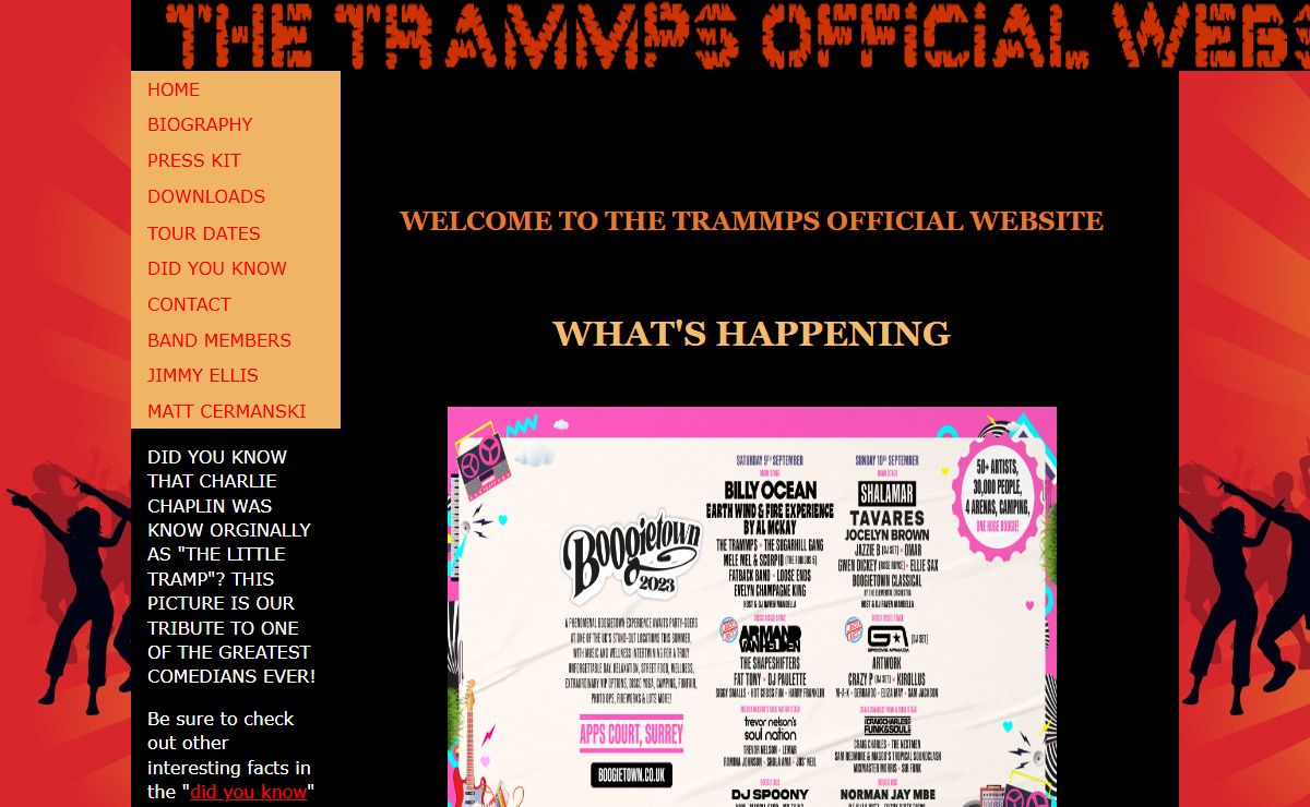THE TRAMMPS® OFFICIAL WEBSITE