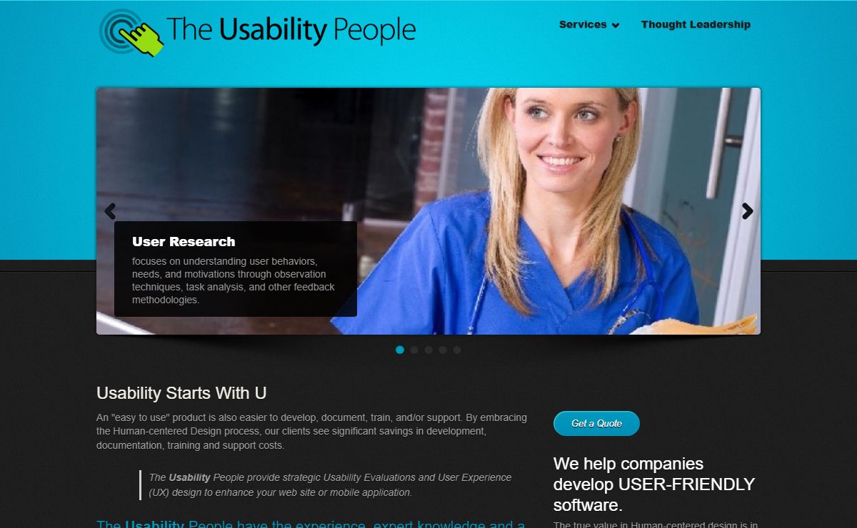 The Usability People | Usability Begins with YOU
