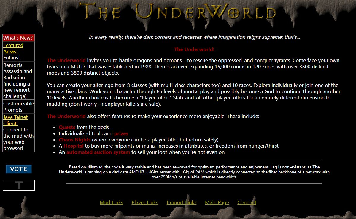 The Underworld MUD