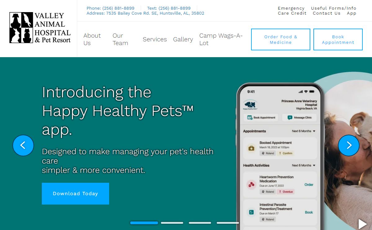 Homepage | Valley Animal Hospital & Pet Resort