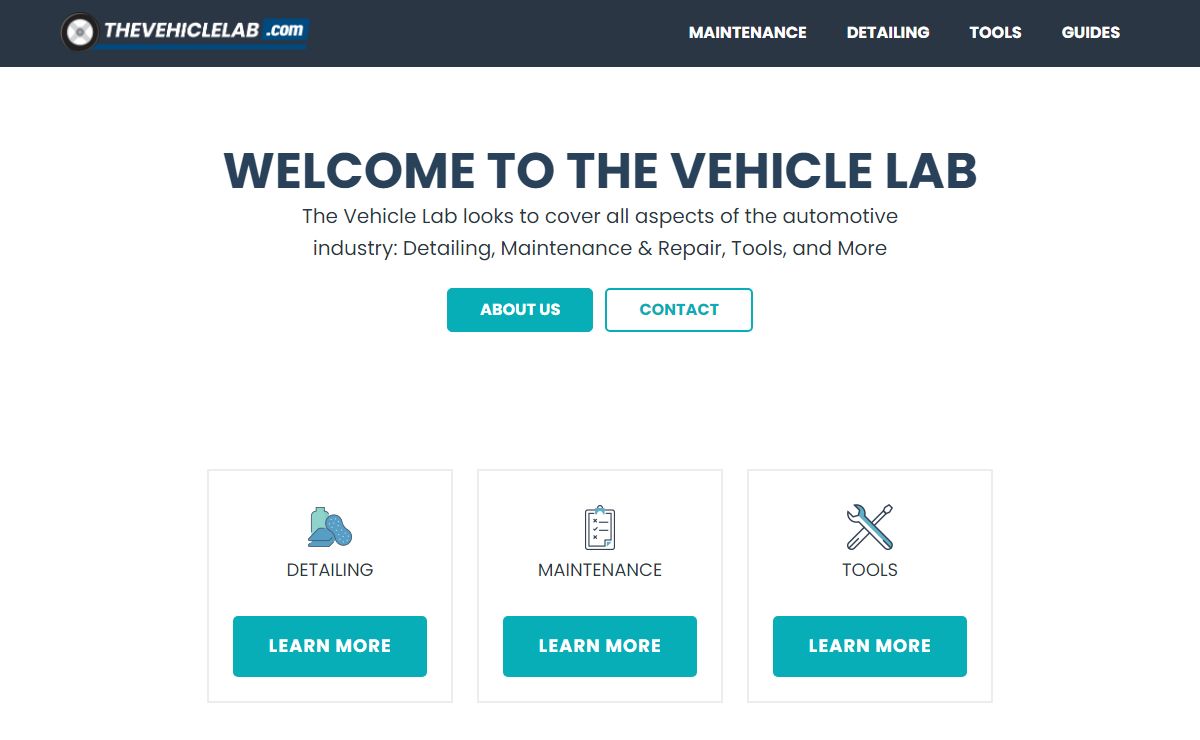 The Vehicle Lab - Build Your Dream