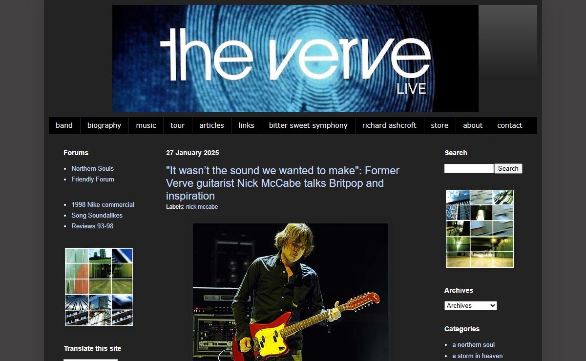 The Verve Live