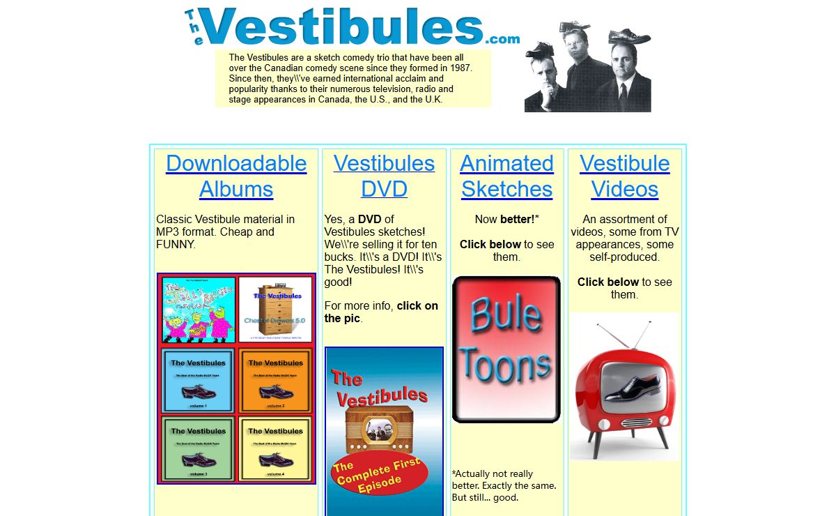 The Vestibules Online