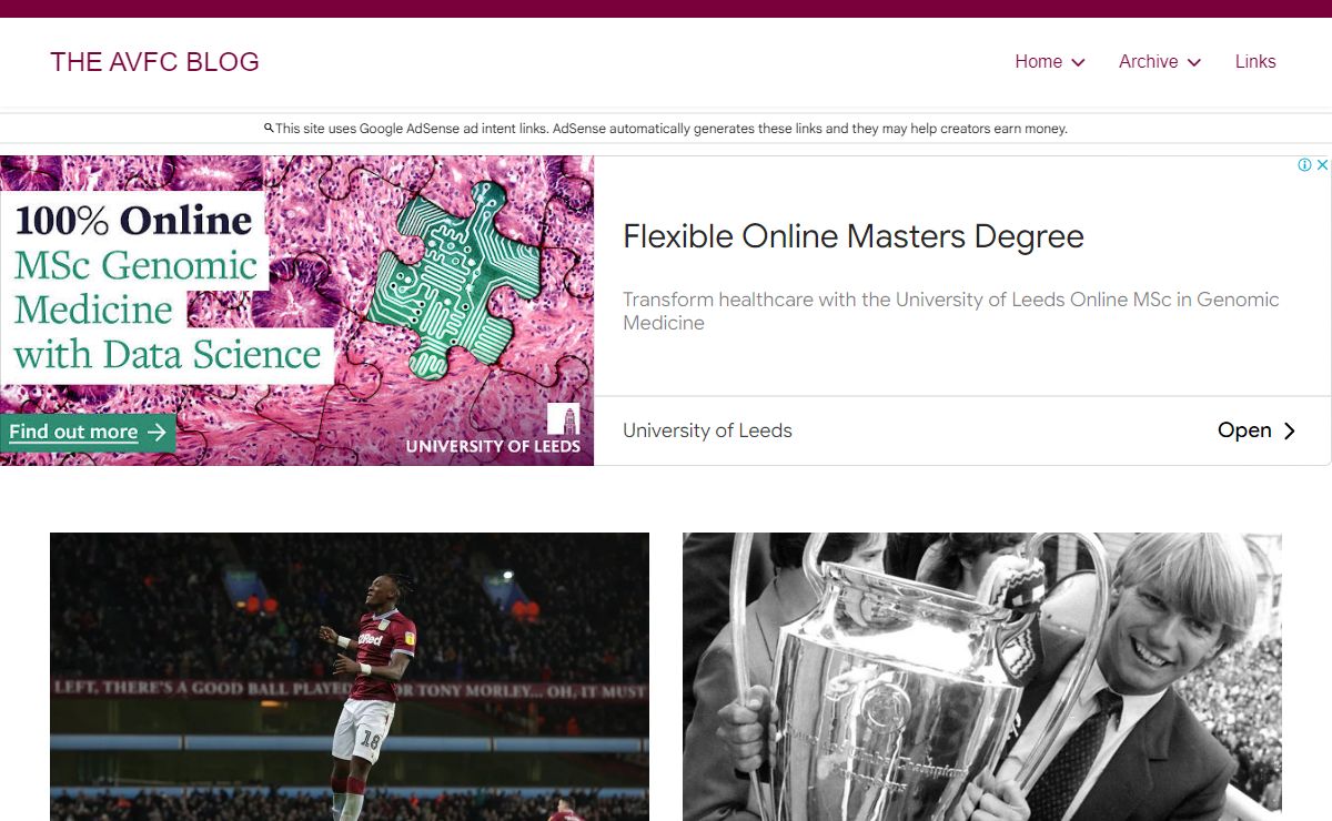 AVFC - Aston Villa Blog
