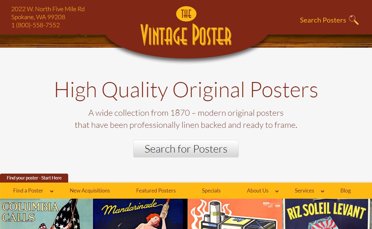 High Quality Original Posters | Rare and Collectable 