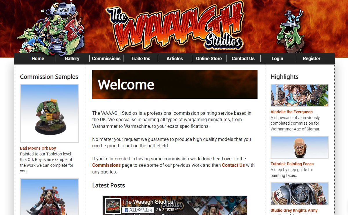 Professional Commission Miniature Painting - The WAAAGH Studios