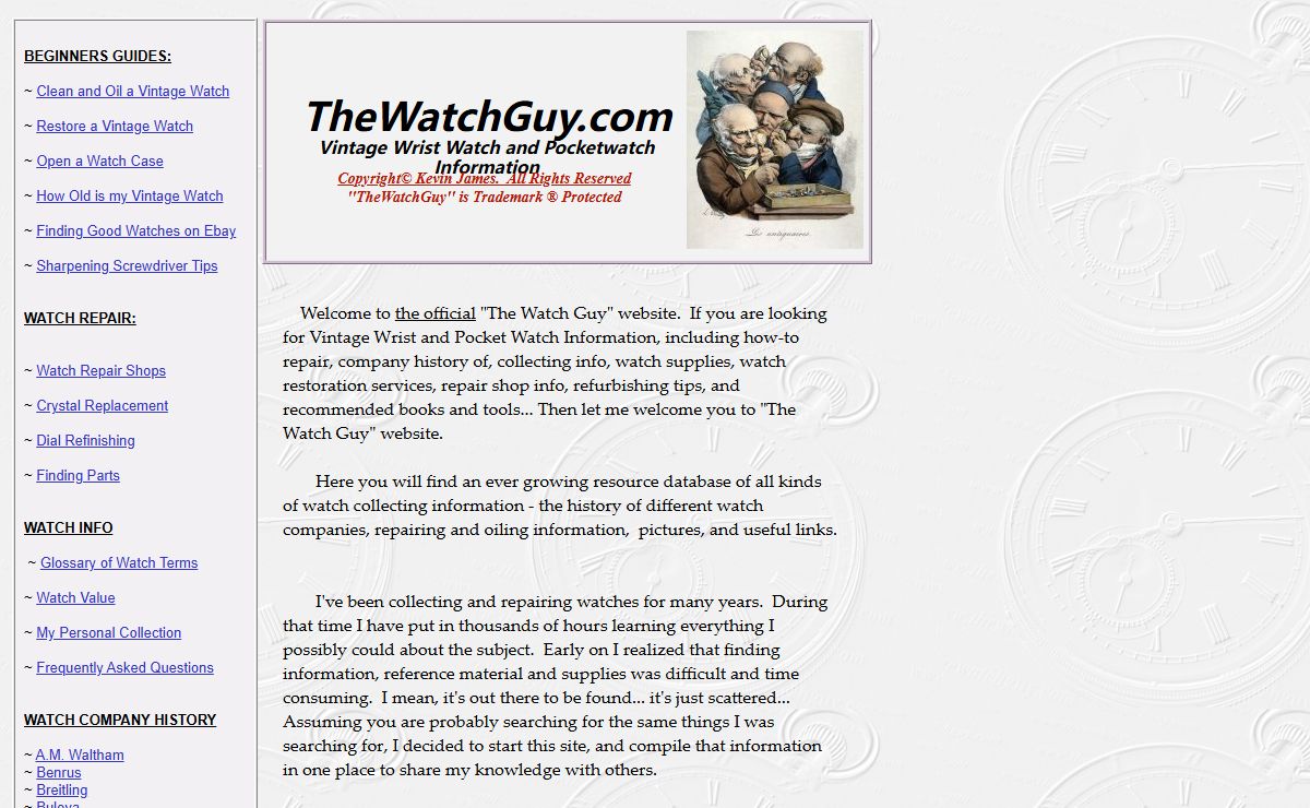 Vintage Wrist and Pocket Watch Information - Repair Collecting Supply Cleaning Company History Book Kit School Tools