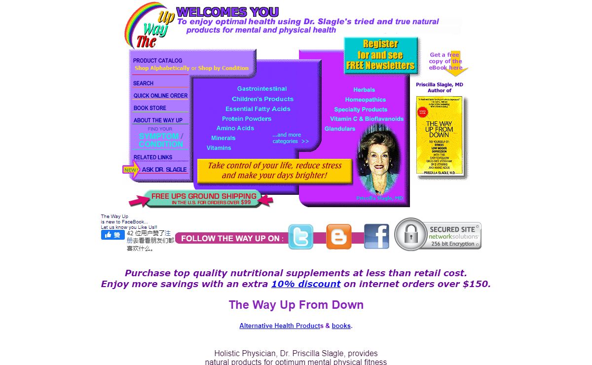 The Way Up - Alternative Health Product, Alternative Health Products, Alternative Health Supplement, Natural Health Alternative