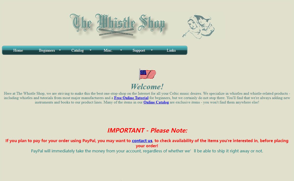 The Whistle Shop