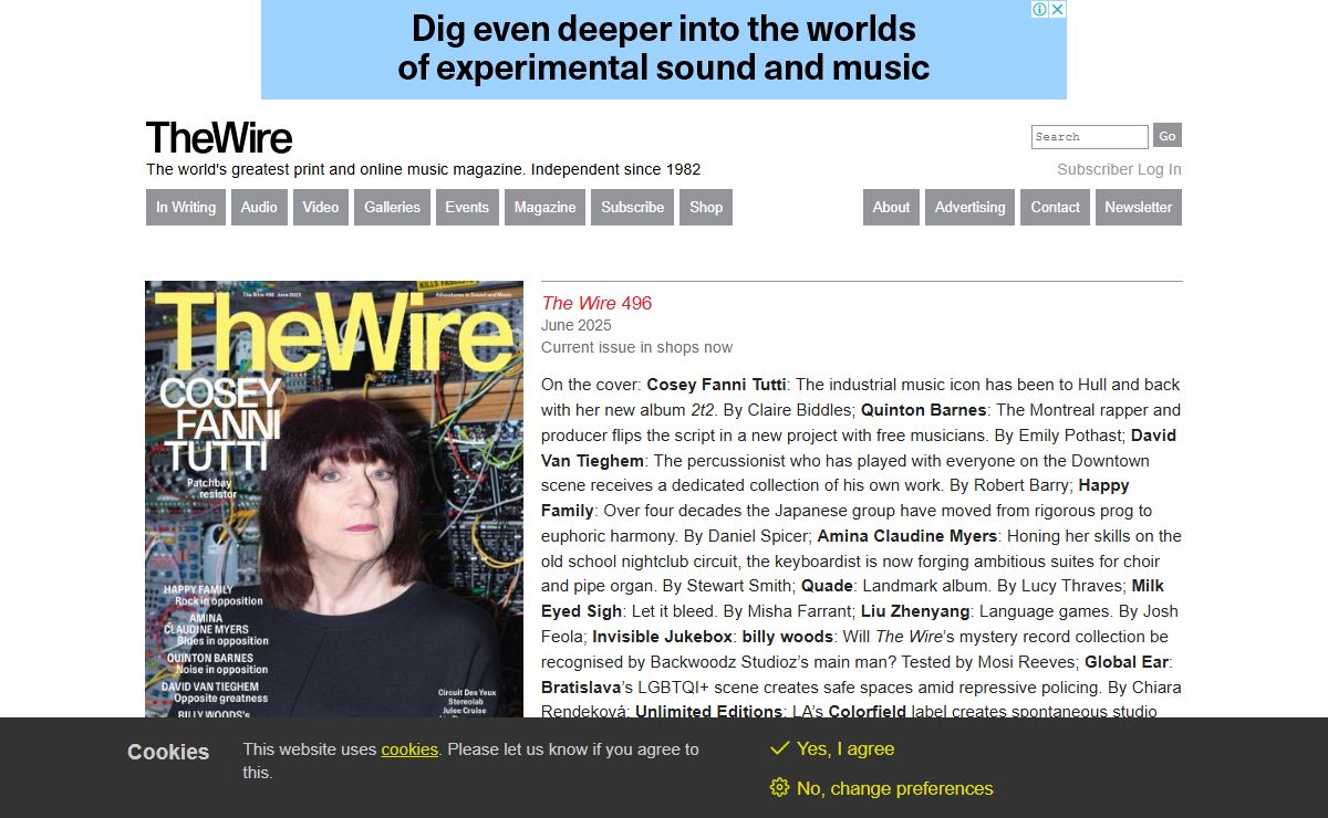 The Wire - Adventures in Sound and Music