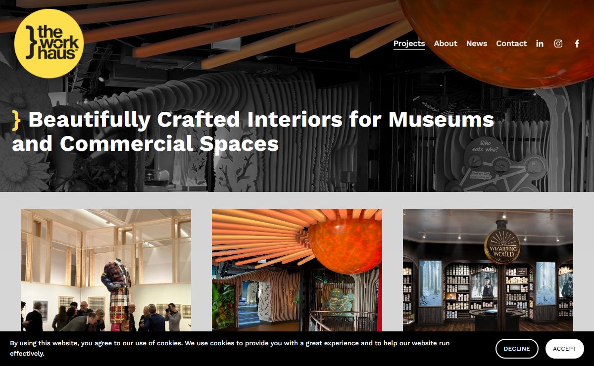 Museum Fit Out Contractor | Workhaus Projects Ltd